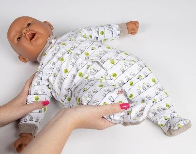 Neonate doll for Physiotherapy