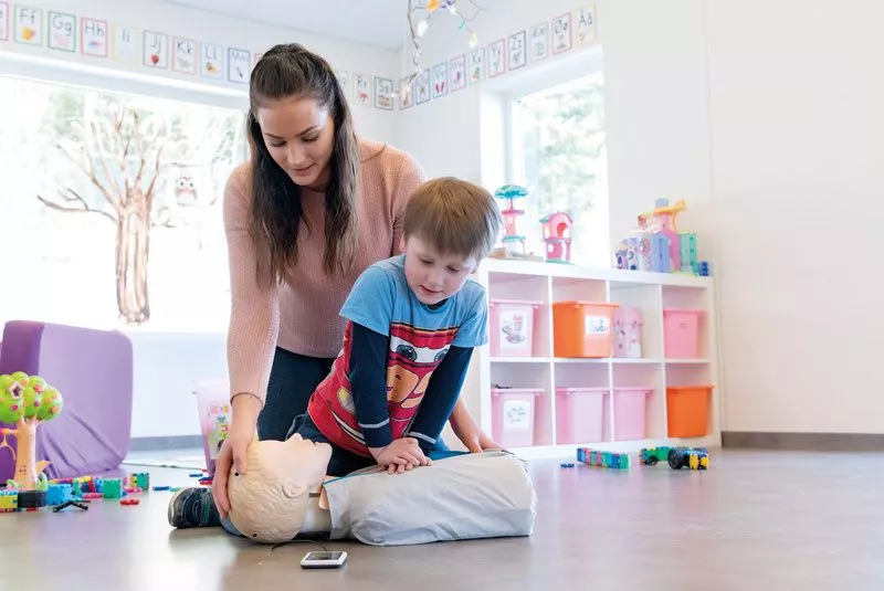 Mô hình hồi sức cấp cứu nhân tạo trẻ em-Little Junior QCPR