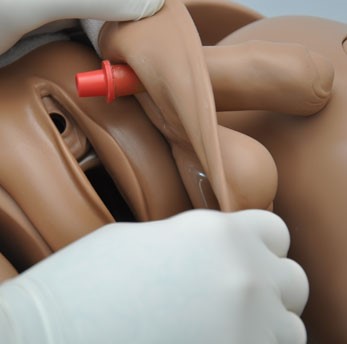 Nursing Care Patient Simulator with Ostomy