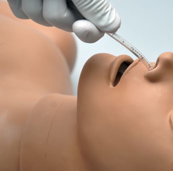 Nursing Care Patient Simulator with Ostomy
